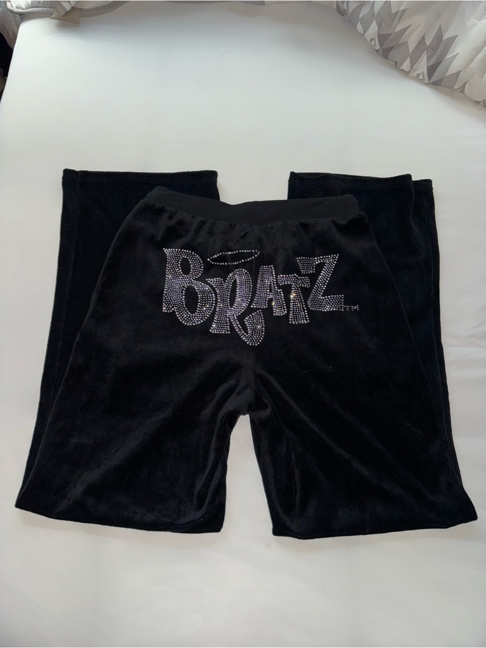 Dolls Kill x bratz velour track pants